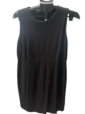 Black Stretch Shift Dress, size 14